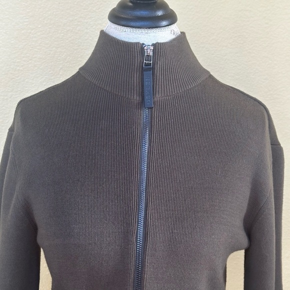 Osklen Men’s Olive Green Knit Sweater With Full Zipper Size Small New With Tags! - Picture 8 of 12